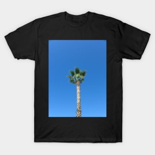 Single Palm Tree with Blue Sky T-Shirt